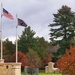 Fall colors and Fort McCoy's Veterans Memorial Plaza