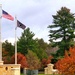 Fall colors and Fort McCoy's Veterans Memorial Plaza