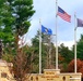 Fall colors and Fort McCoy's Veterans Memorial Plaza