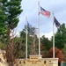 Fall colors and Fort McCoy's Veterans Memorial Plaza