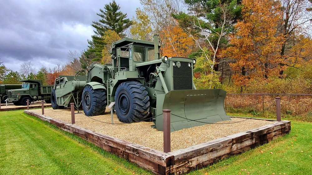 Fall 2021 scenes at Fort McCoy's Equipment Park