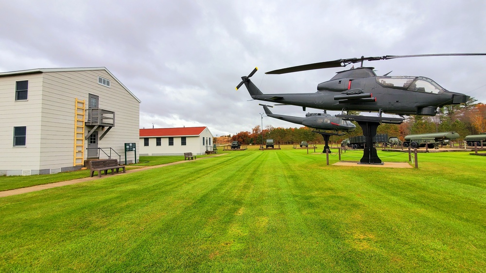 Fall 2021 scenes at Fort McCoy's Equipment Park