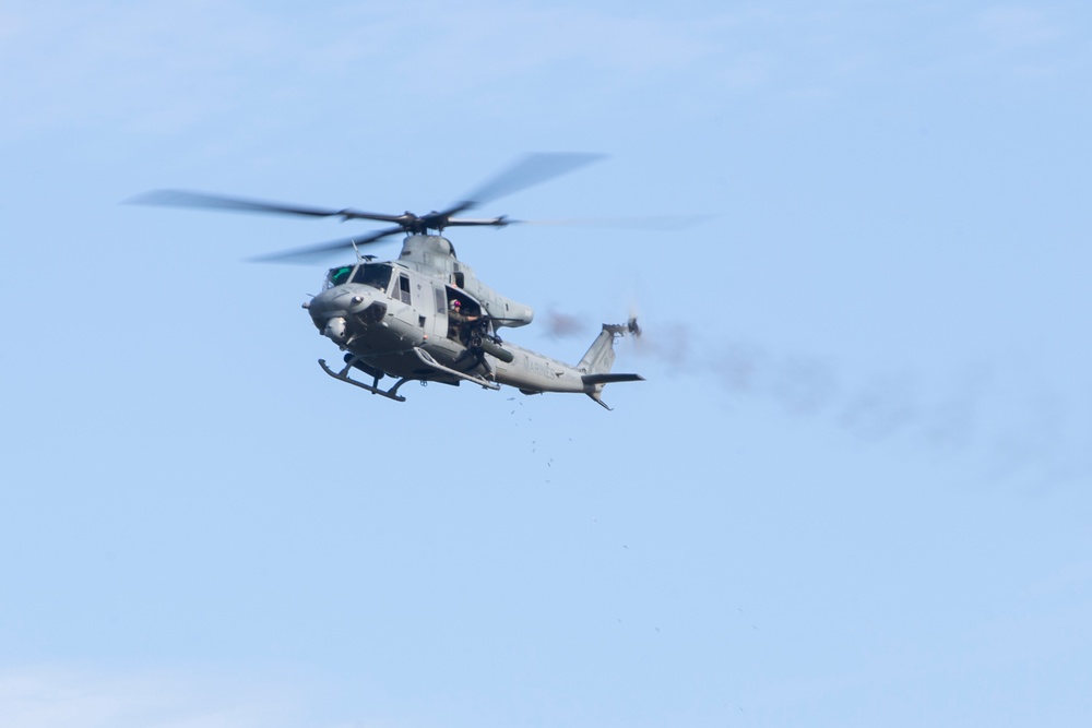 JTAC Marines drop ordnance during Carolina Thunder