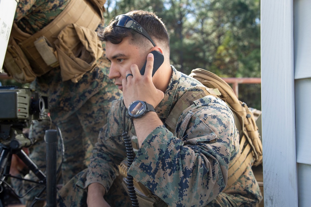 JTAC Marines drop ordnance during Carolina Thunder