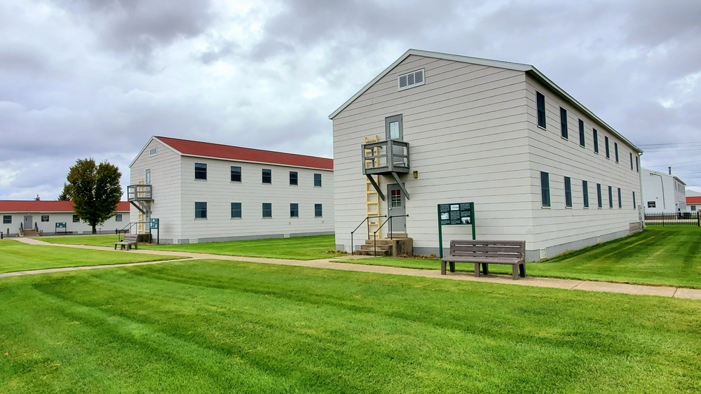 Fall 2021 scenes at Fort McCoy's Equipment Park