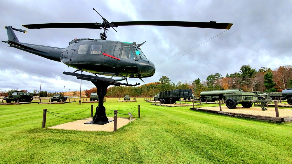 Fall 2021 scenes at Fort McCoy's Equipment Park