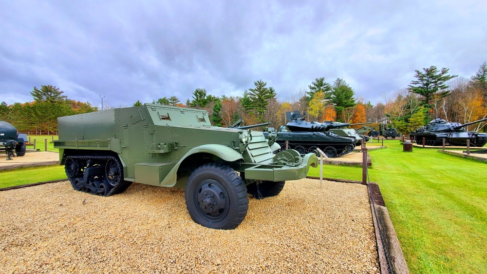 Fall 2021 scenes at Fort McCoy's Equipment Park