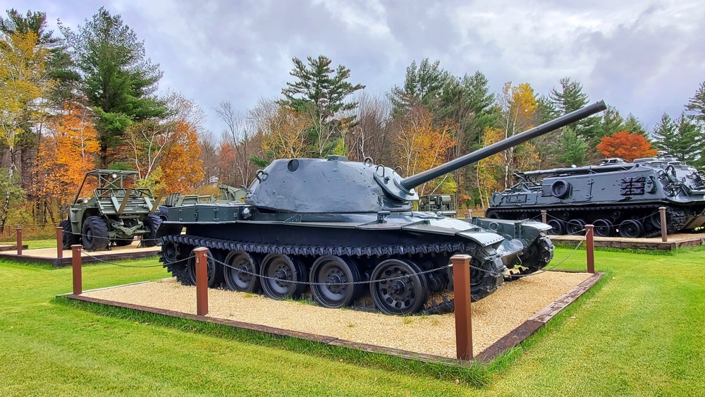 Fall 2021 scenes at Fort McCoy's Equipment Park