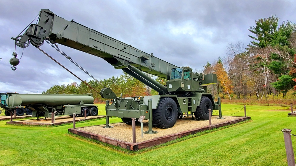 Fall 2021 scenes at Fort McCoy's Equipment Park