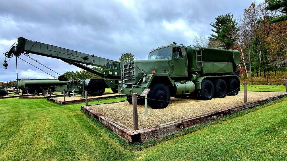 Fall 2021 scenes at Fort McCoy's Equipment Park