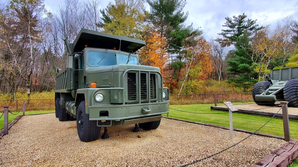 Fall 2021 scenes at Fort McCoy's Equipment Park