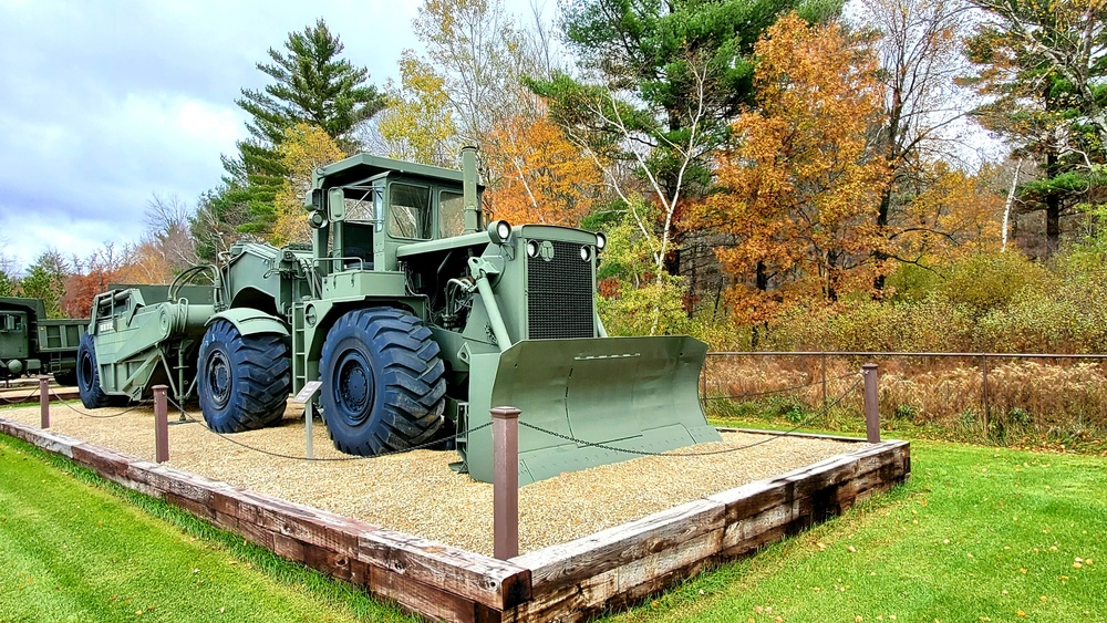 Fall 2021 scenes at Fort McCoy's Equipment Park