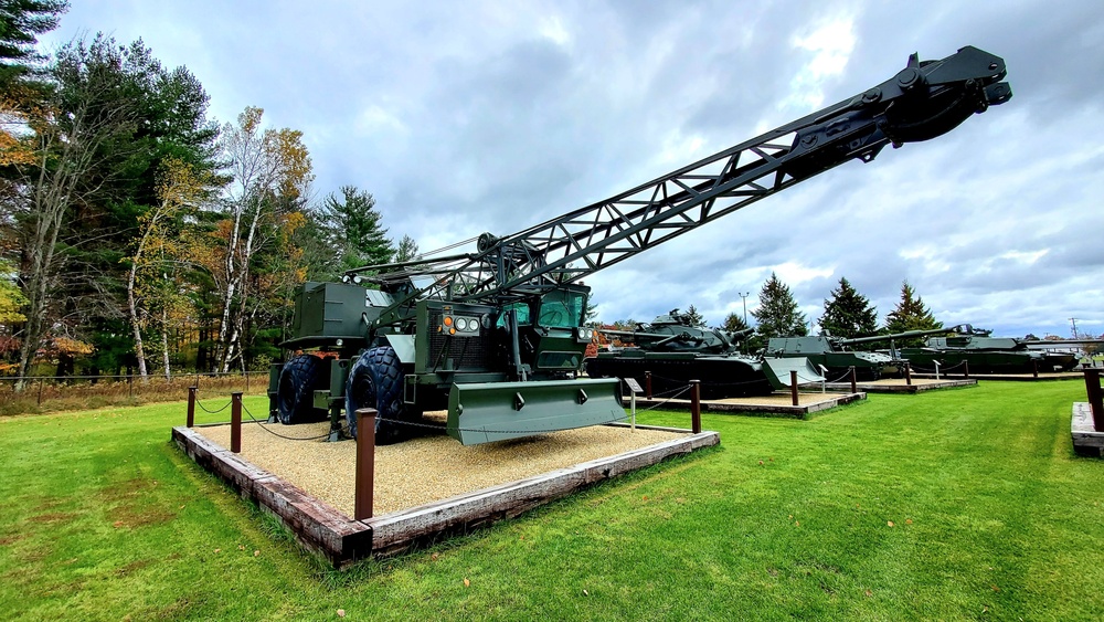 Fall 2021 scenes at Fort McCoy's Equipment Park