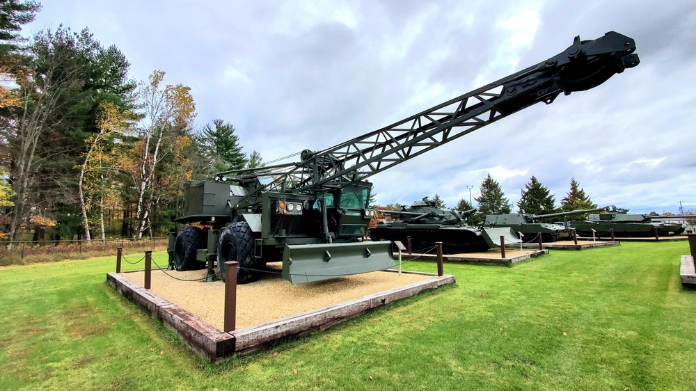 Fall 2021 scenes at Fort McCoy's Equipment Park