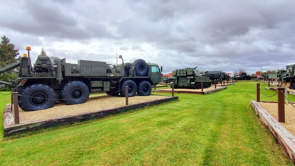 Fall 2021 scenes at Fort McCoy's Equipment Park