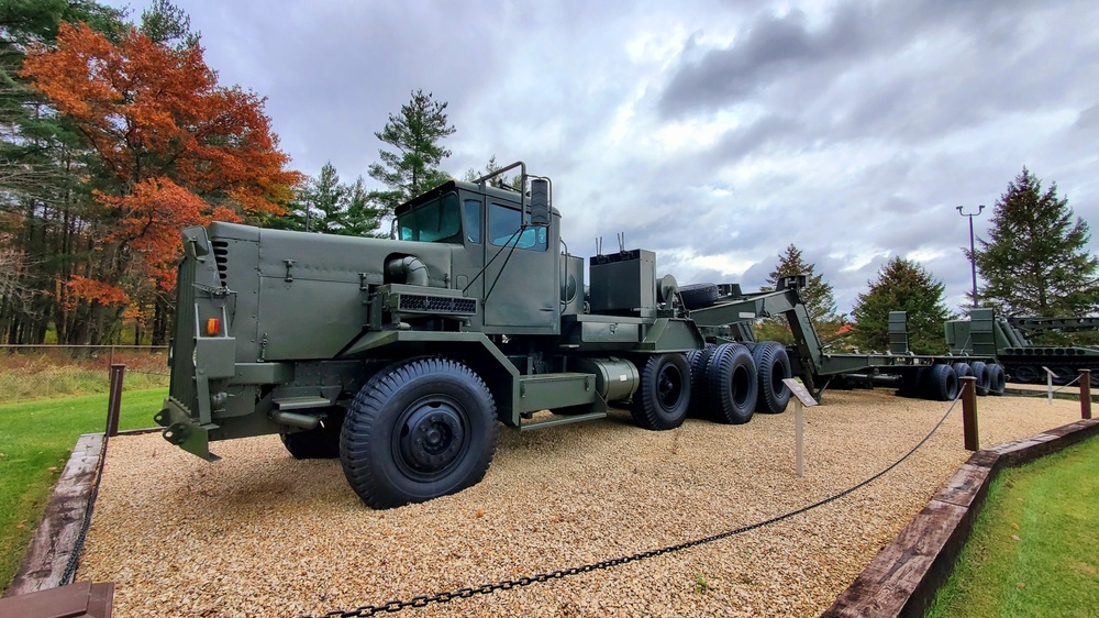 Fall 2021 scenes at Fort McCoy's Equipment Park