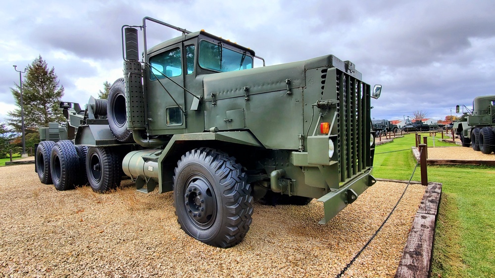 Fall 2021 scenes at Fort McCoy's Equipment Park