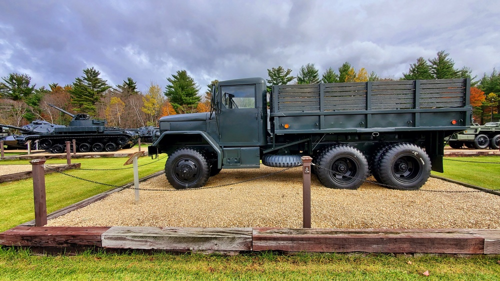 Fall 2021 scenes at Fort McCoy's Equipment Park