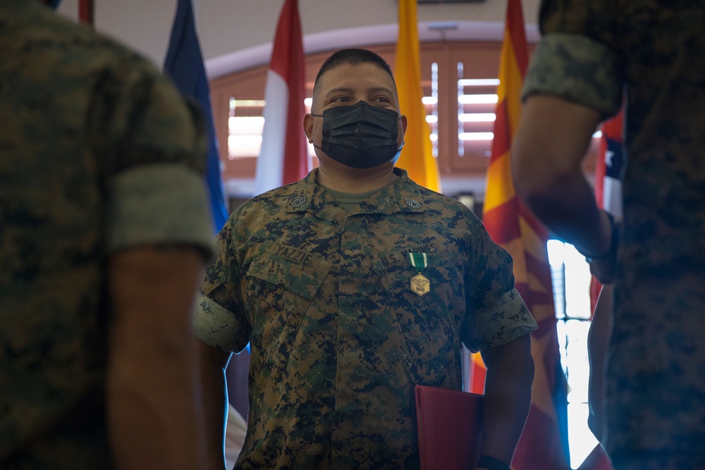 GySgt. Yazzie Retirement Ceremony