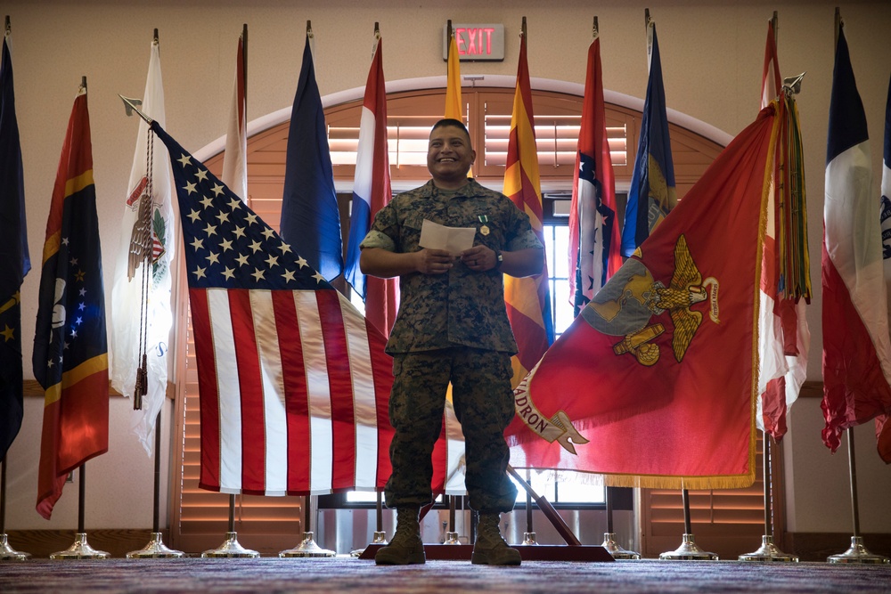 GySgt. Yazzie Retirement Ceremony