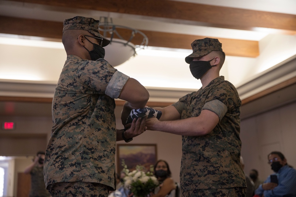 GySgt. Yazzie Retirement Ceremony