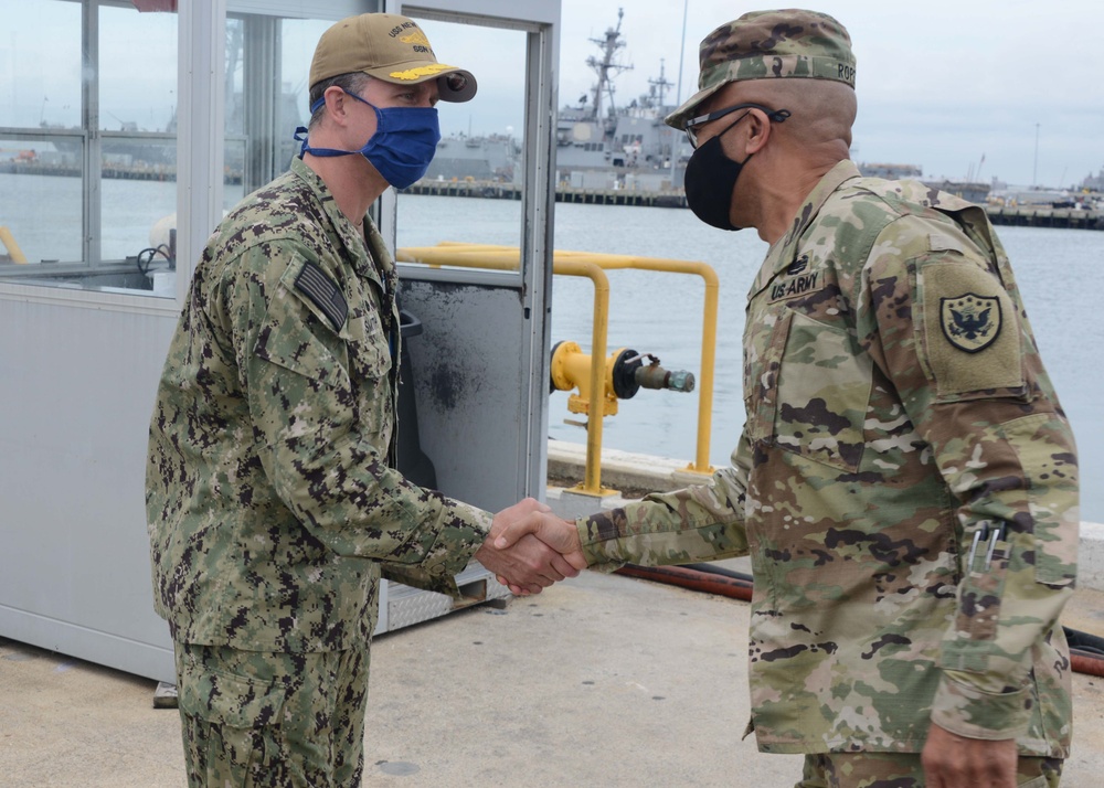 USNORTHCOM Deputy Tours USS New Mexico (SSN 779)