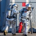 USS Dewey Sailors Conduct Crash and Salvage Training on the Flight Deck