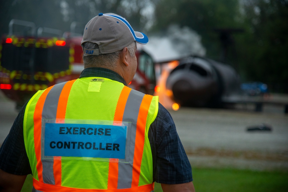 Base exercises mass-casualty response