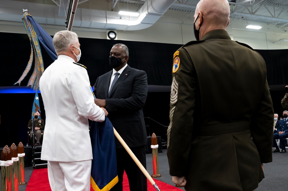 U.S. Southern Command Holds Change of Command