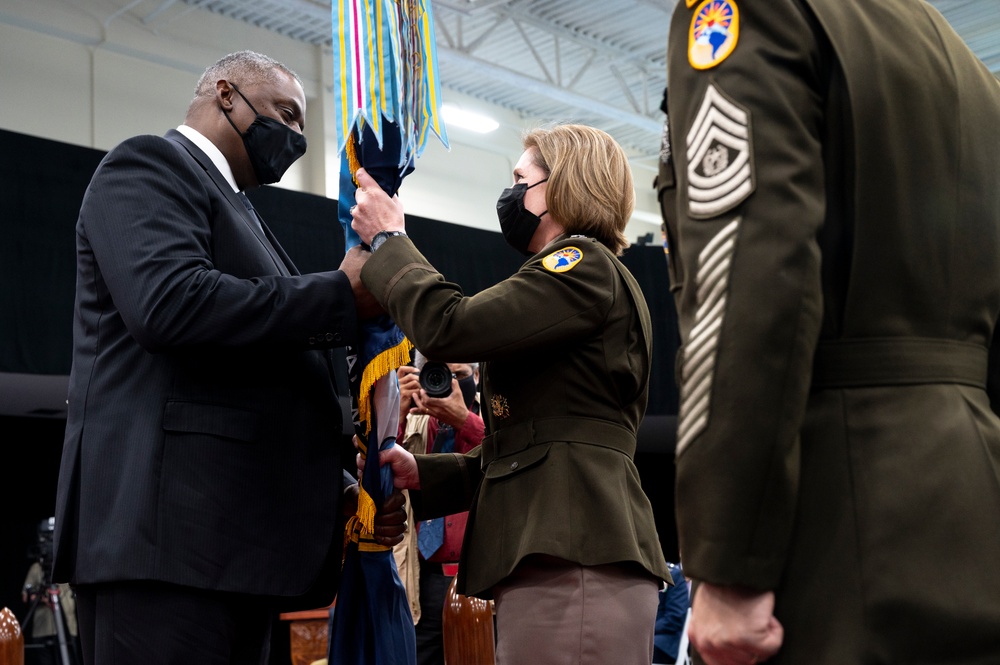 U.S. Southern Command Holds Change of Command