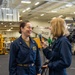 USS Carl Vinson (CVN 70) Sailor Conducts Interview