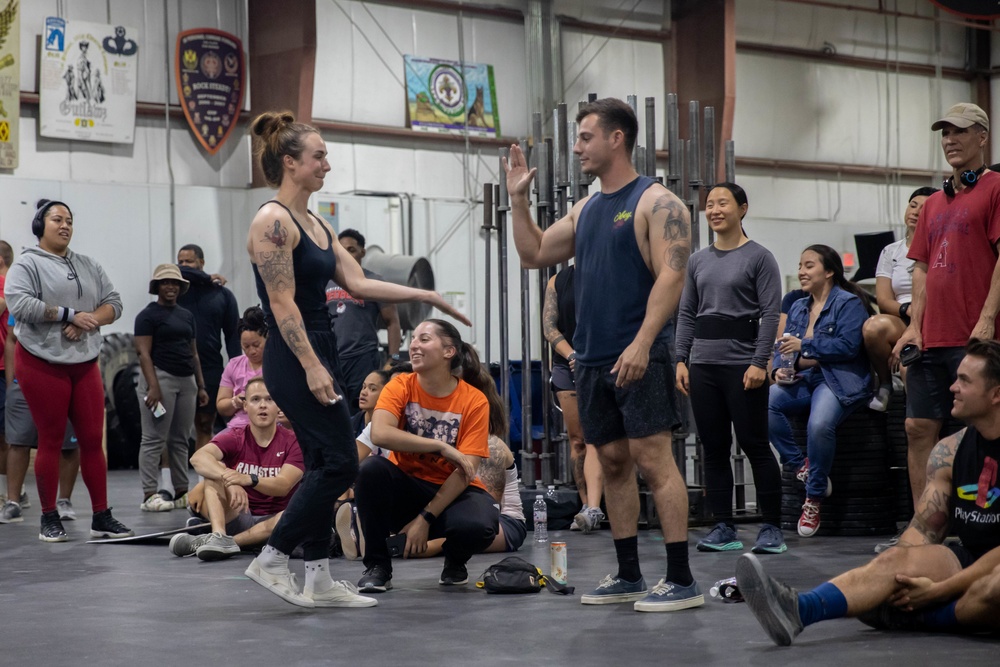 Camp Arifjan Bench Press Competition