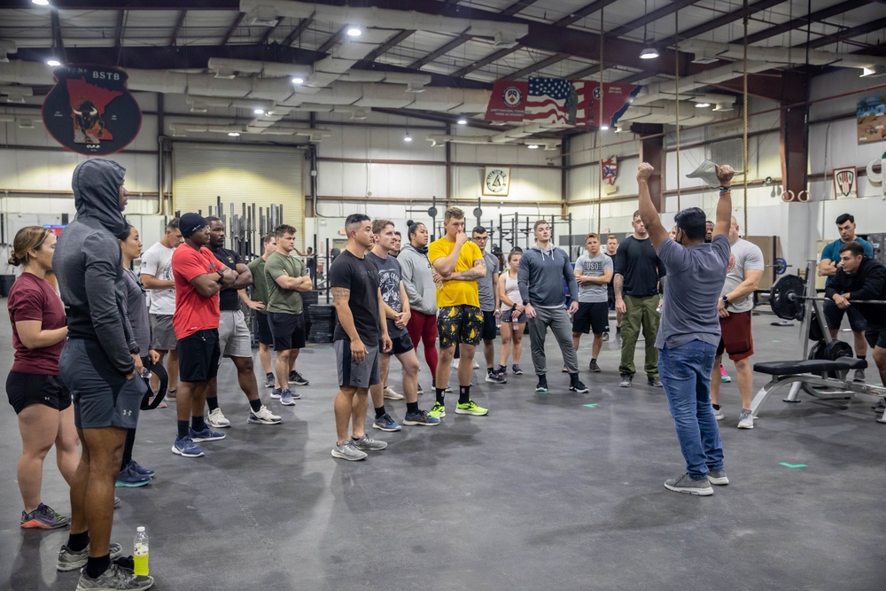 Camp Arifjan Bench Press Competition