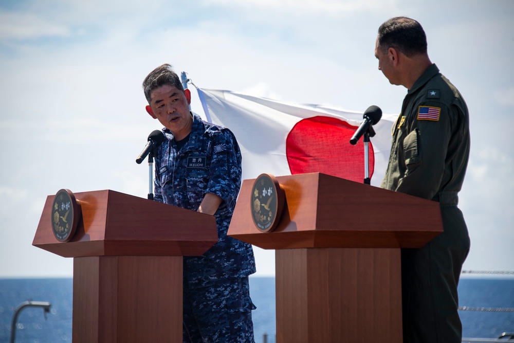 USS Carl Vinson (CVN 70), JMSDF Conduct Bilateral Operations in South China Sea