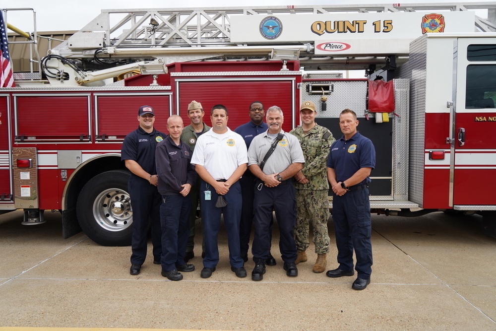 Naval Support Activity Hampton Roads recognizes National First Responders Day