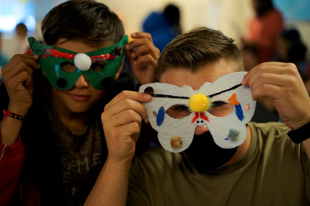 Task Force Atterbury introduces Afghan children to Halloween Photo 3