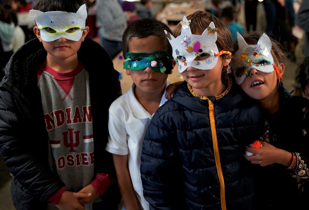 Task Force Atterbury introduces Afghan children to Halloween Photo 6