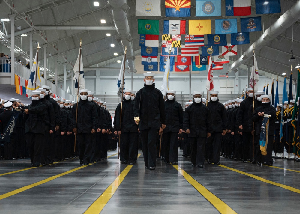 63rd Annual Recruit Cardinal Division Graduates Navy Boot Camp