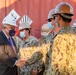 SECNAV Visits Sailors assigned to NMCB 5
