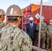 SECNAV Visits Sailors assigned to NMCB 5