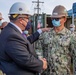SECNAV Visits Sailors assigned to NMCB 5