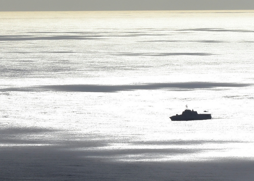 USS Tulsa underway