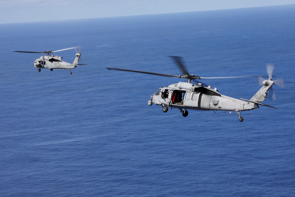 Sea Hawk helicopters