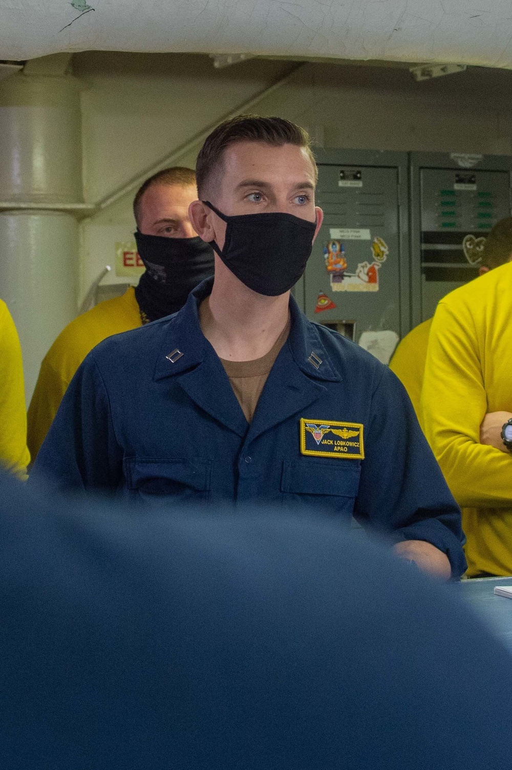 USS Carl Vinson (CVN 70) Public Affairs Officer Conducts Training