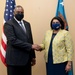 Secretary of Defense Meets With Suriname’s Minister of Defense