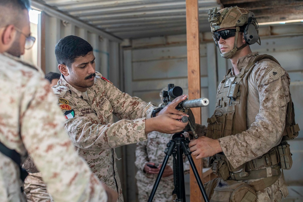 11th MEU conducts sniper demonstration in Kuwait