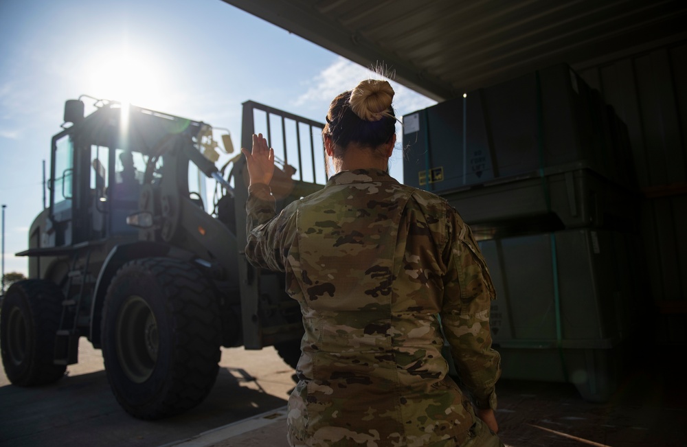 Munitions flight stockpile the Wolf Pack weapons system