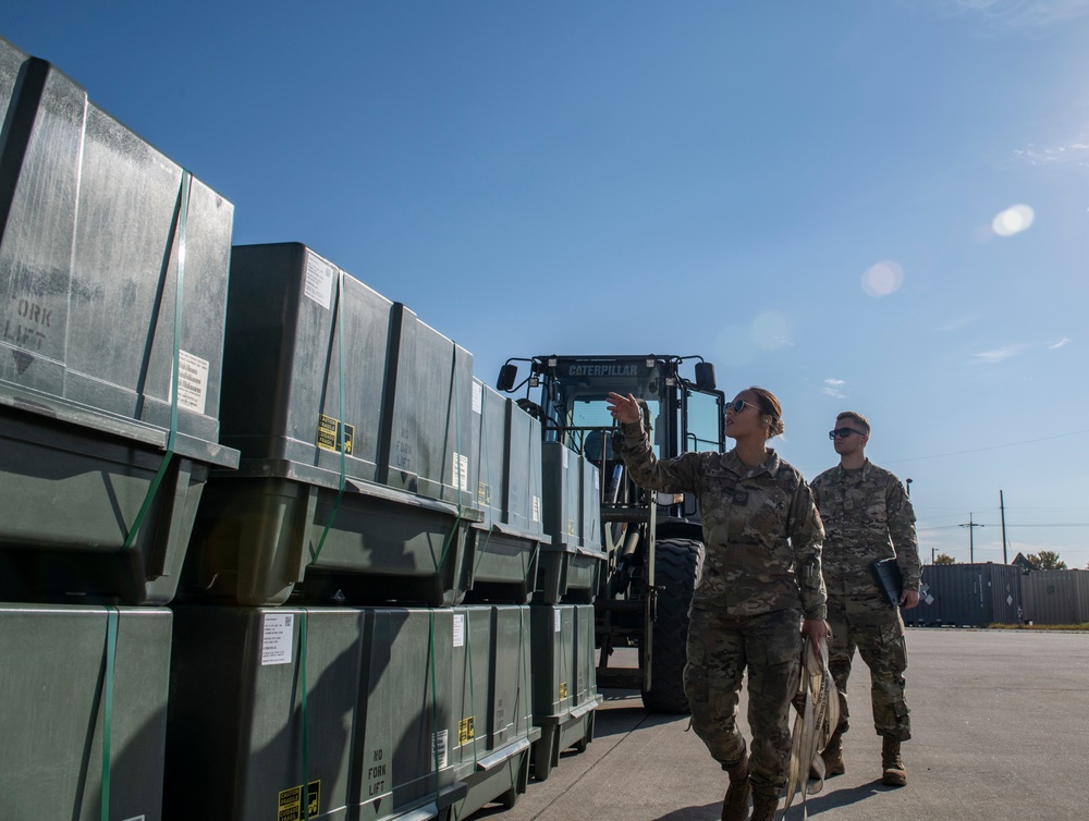 Munitions flight stockpile the Wolf Pack weapons system