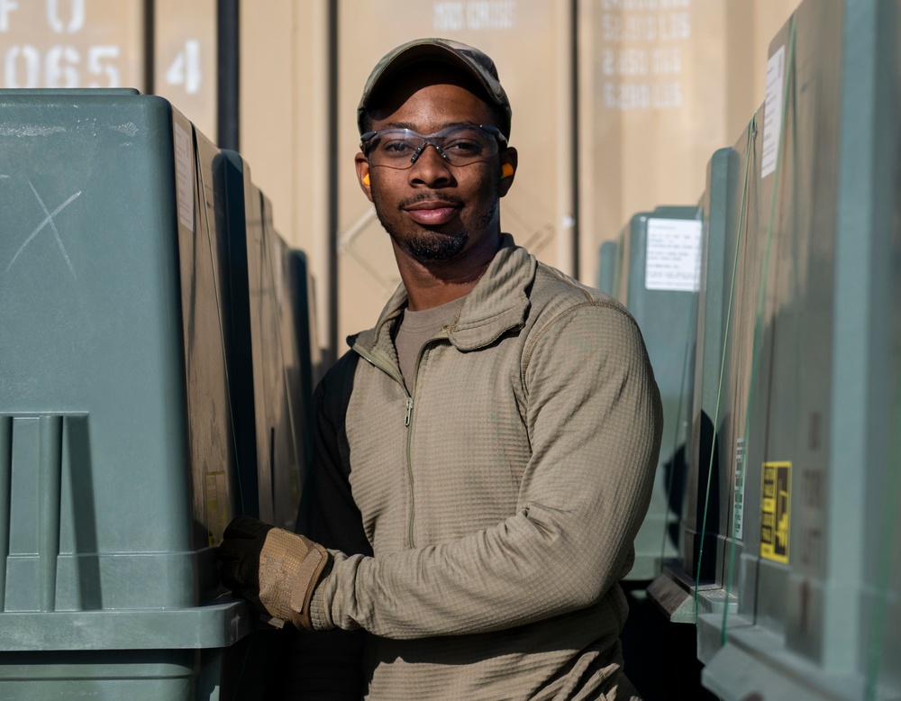 Munitions flight stockpile the Wolf Pack weapons system