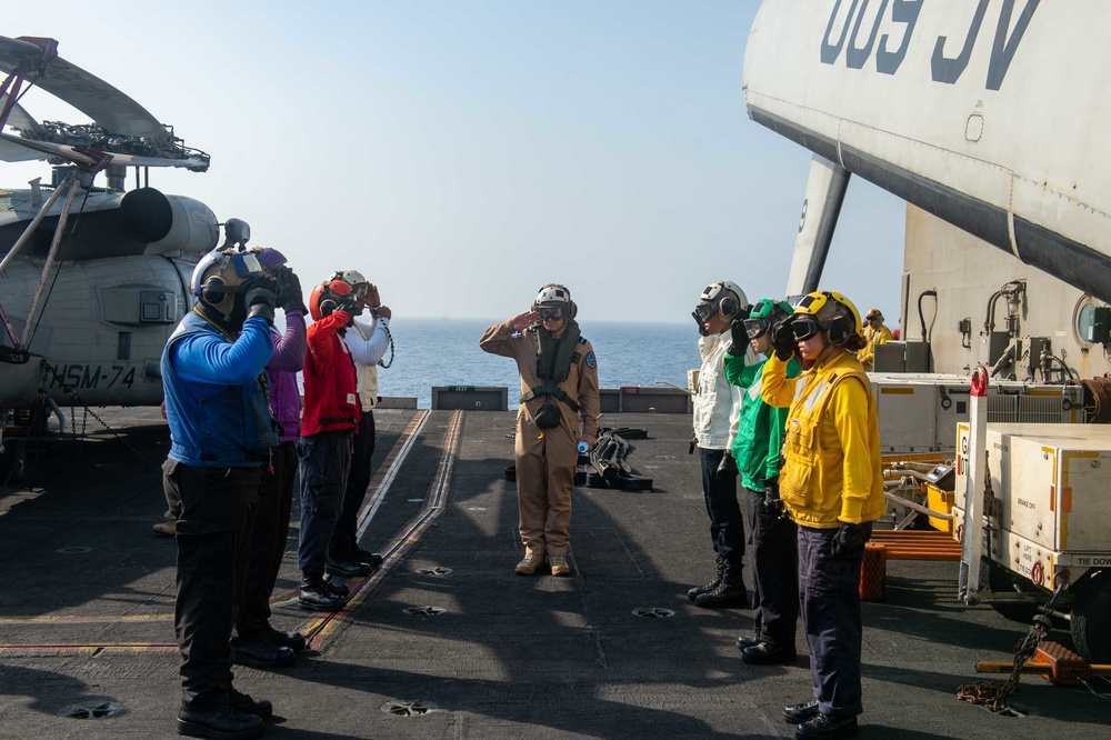 Eisenhower Supports Naval Operations in 5th Fleet Area of Operations